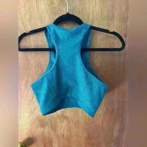 Outdoor Voices Athena Crop Top Sports Bra Emerald Teal Women's S - Picture 8 of 12
